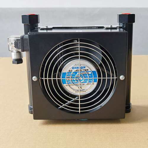 AL系列风冷式油冷却器AL608/609/404铝合金散热器液压系统风冷却
