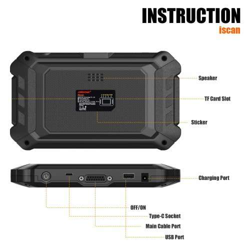 OBDSTAR iScan HONDA Marine海事摩托艇舷外机故障检测诊断仪海外