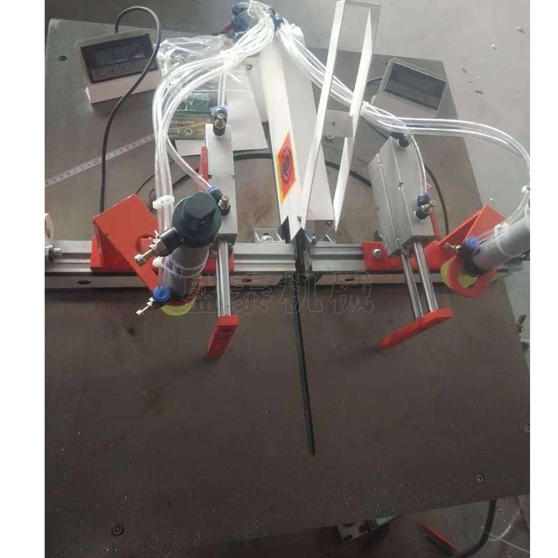 45度切角机铝合金装饰条切角机角度可调任意角度下料单头切割锯