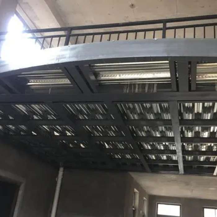 钢结构阁楼地板平台夹层搭建毅源钢构团队勘察设计报价安装一体化