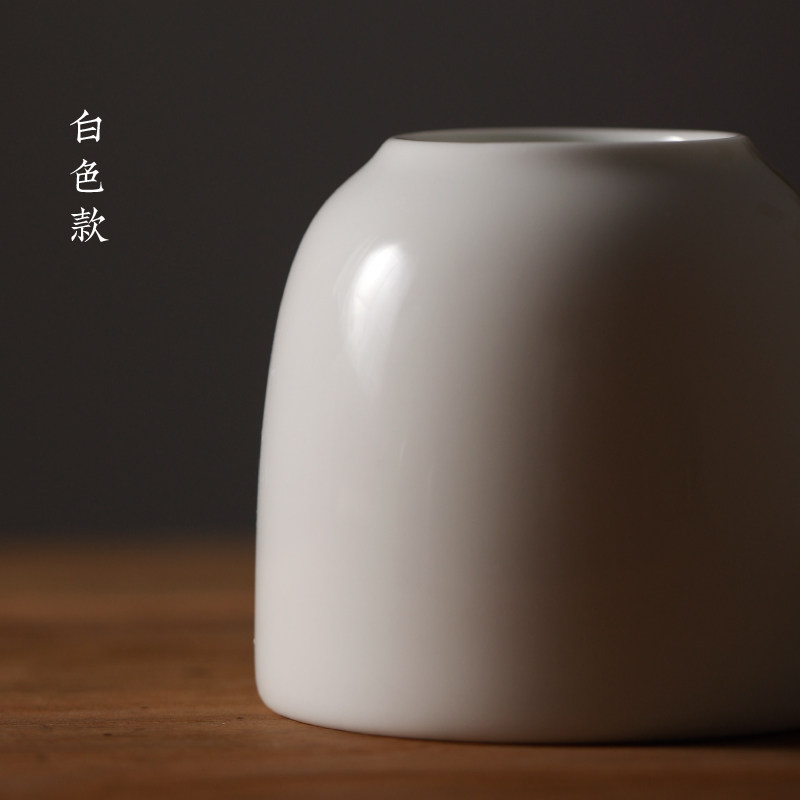 骨瓷水盂 砚台磨墨用水盂白瓷水滴文房四宝书房储水罐东洋四宝堂