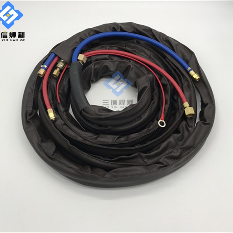 华远LGK-160A200A等离子水冷割枪电缆线200A机用割枪切割线5米8米