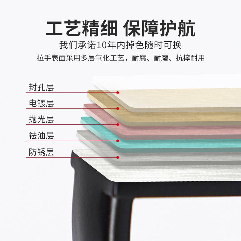 榻榻米拉手隐形嵌入式抽屉隐藏床旋转扣手盖板上翻门暗内嵌柜门衣