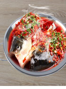 商用不锈钢蛋形烤鱼炉火锅炉椭圆旦型酒精烤鱼炉架无烟烤炉烤鱼盘