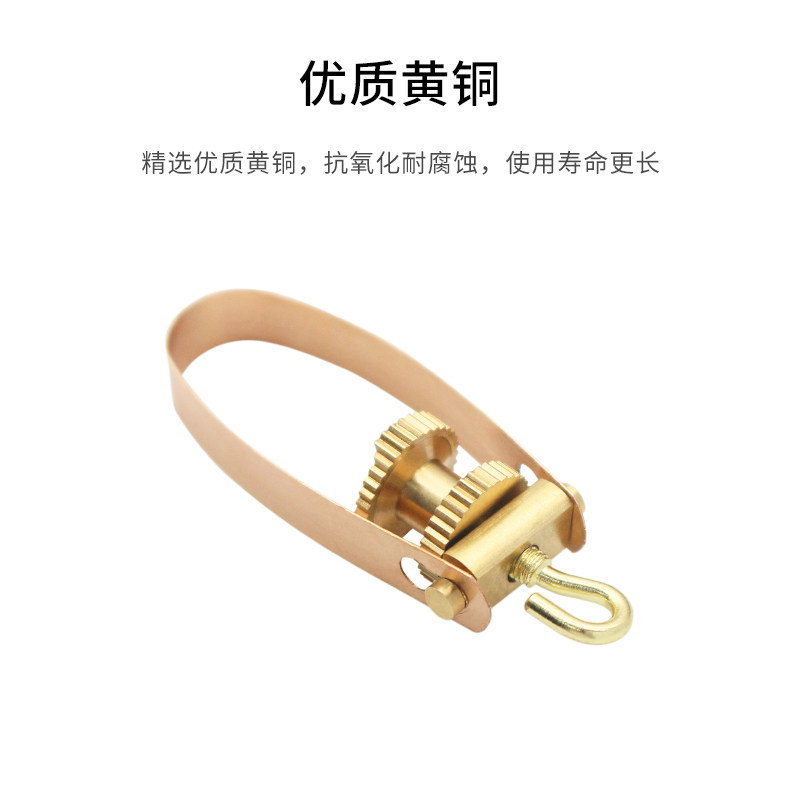 专业二胡铜制千斤 金属千金胡琴专用 可调节高中越胡锡胡通用配件