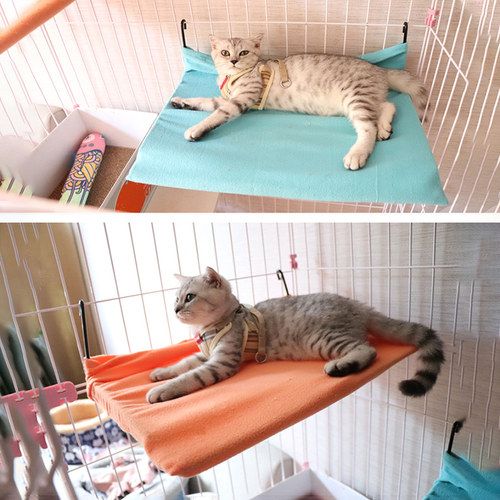 猫咪吊牀四季适用宠物猫吊篮挂窝猫秋千