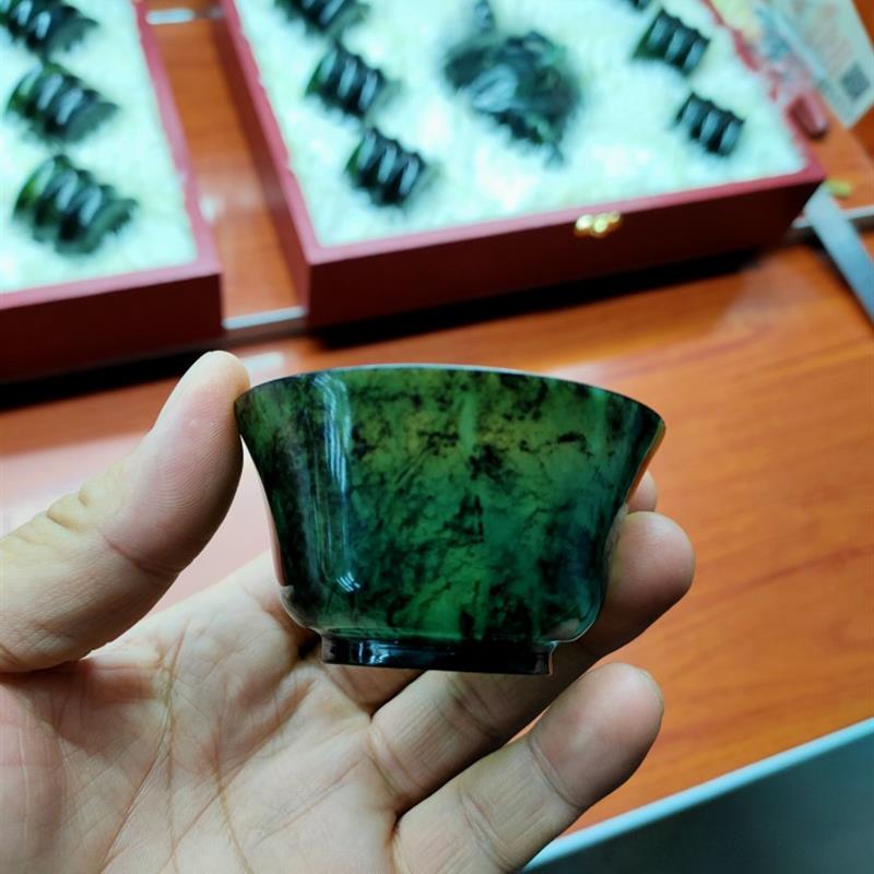 静云轩酒泉夜光杯挑选精品七厘米茶碗杯收藏爱好的最爱送礼品包邮