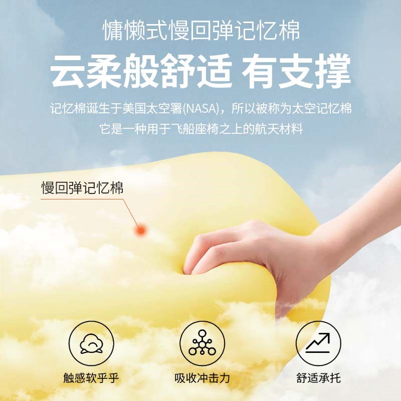 GiGi汽车头枕腰靠护腰 车载座椅护颈椎靠垫腰枕车用家用护腰靠背