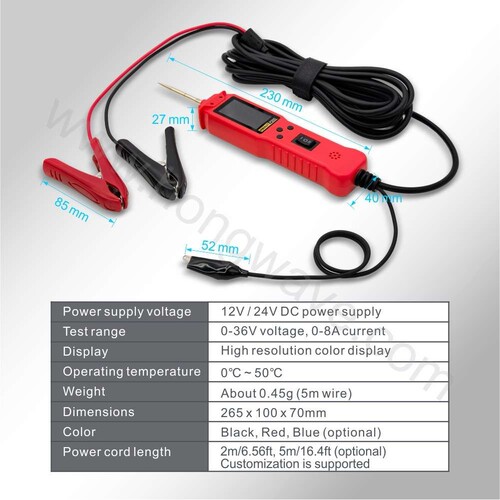P200Multi-function Automotive tool Circuit tester car tools