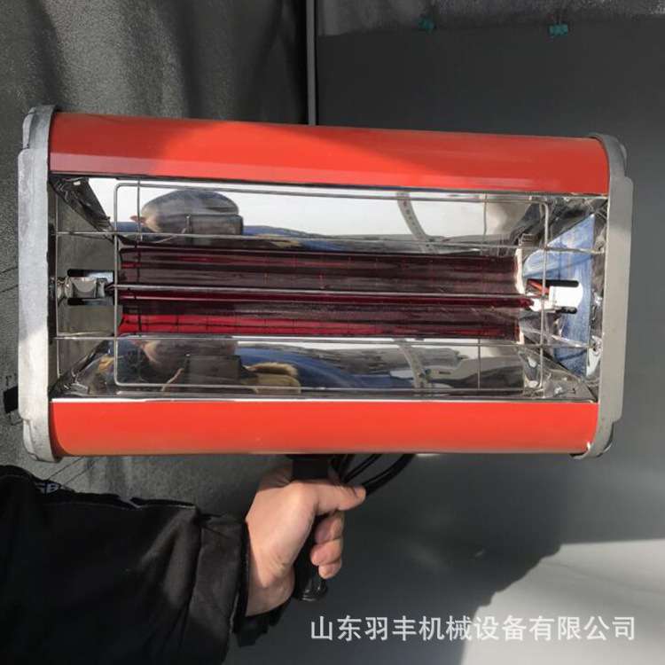 汽车喷漆烤漆灯手持式可升降烤灯双灯管短波红外线烤灯移动