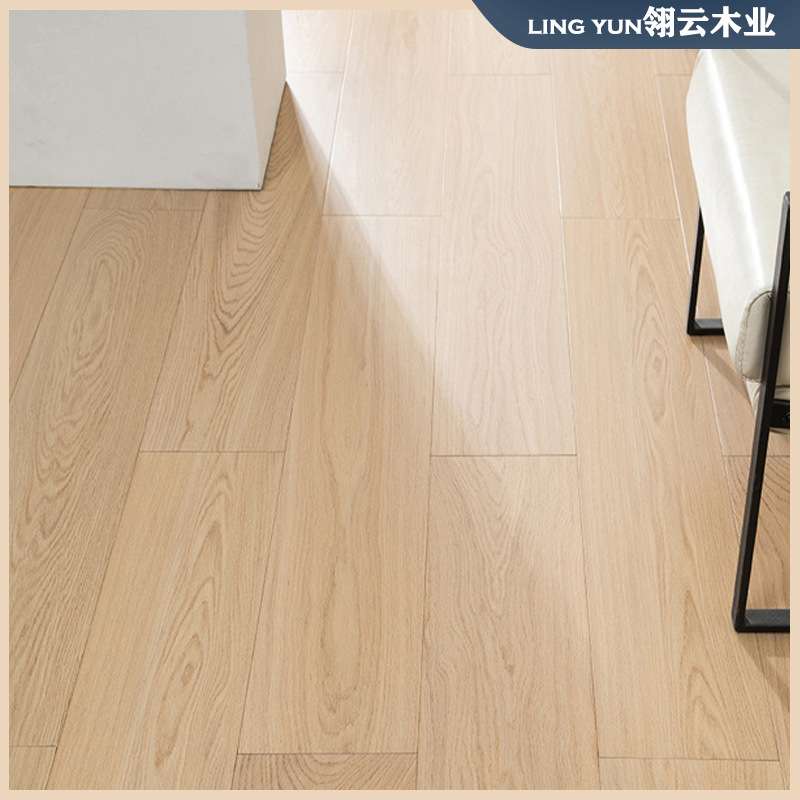 橡木纯实木地板欧橡番龙眼家用ENF级环保地暖锁扣原木色18mm