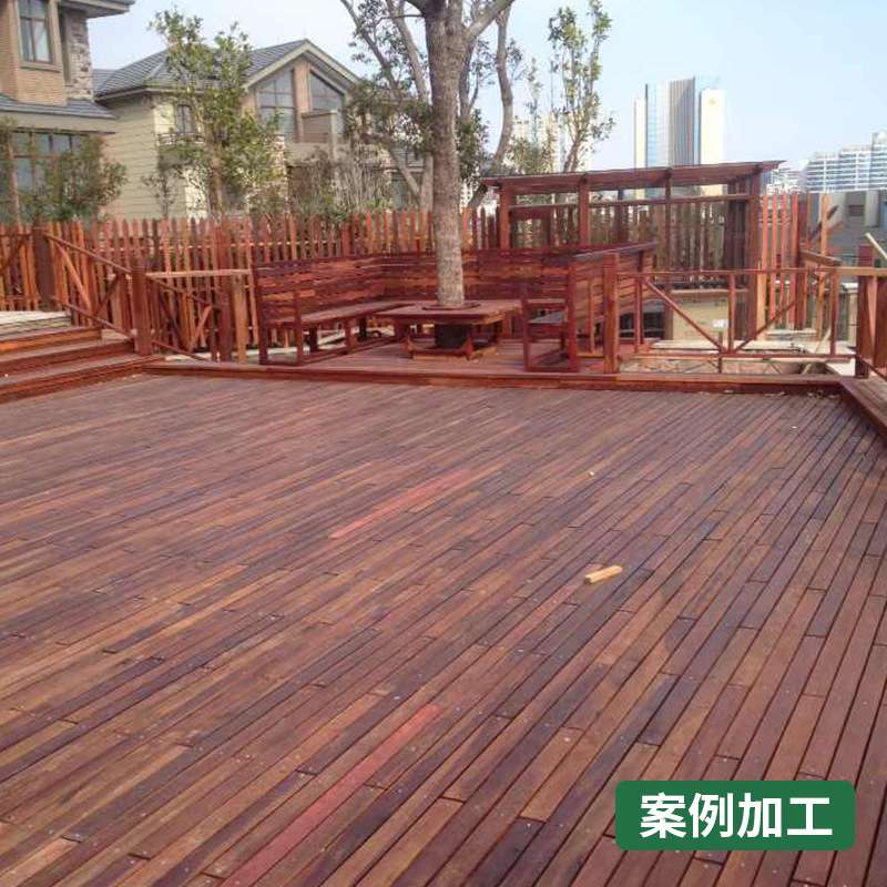 加工山樟木板山樟木防腐木园林景观防腐菠萝格园林景观专用