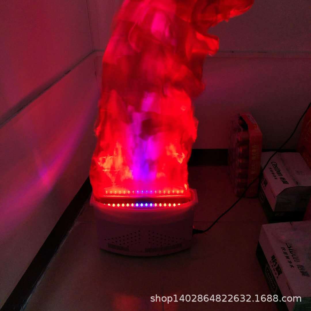 LED电子火盆春节装饰KTV婚庆喷火机炉假火道具万圣节灯