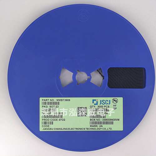 CJ长电长晶MMBT3904/3906/2222A/2907A 丝印1P/2F/1AM/2A SOT-23