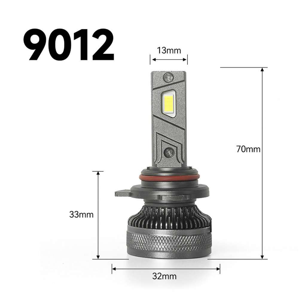 热销H7汽车led大灯H4HB39012 H7H119005双铜管大功率前照灯车头灯