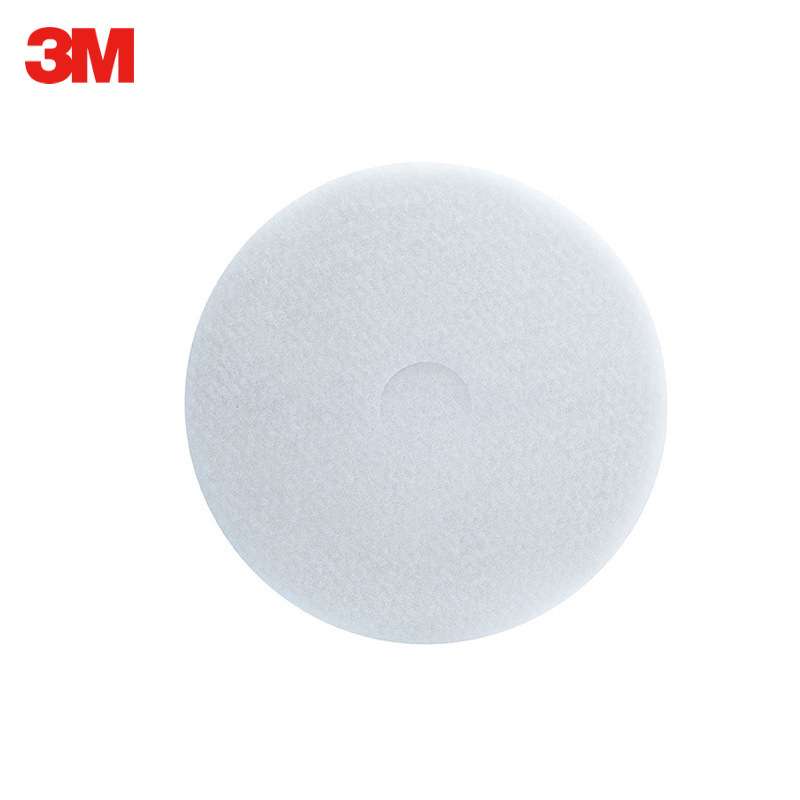 3M 4100白色抛光垫蜡面抛光白色刷片百洁垫水磨石蜡面提亮百洁垫
