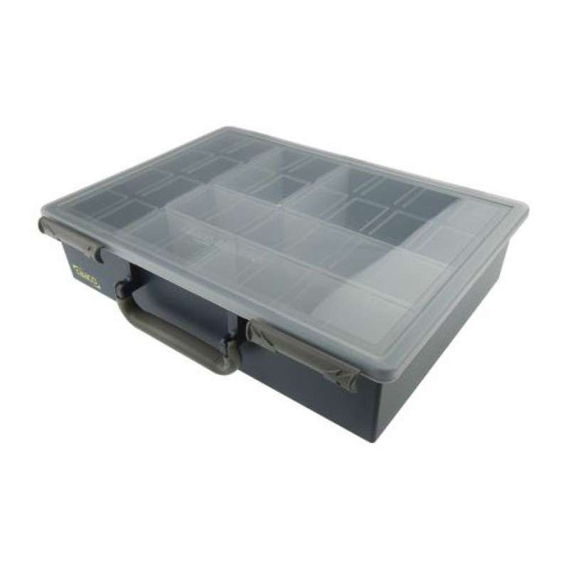Raaco 6格零件盒塑料盒工具收纳盒 138611, 78mmx338mx261mm