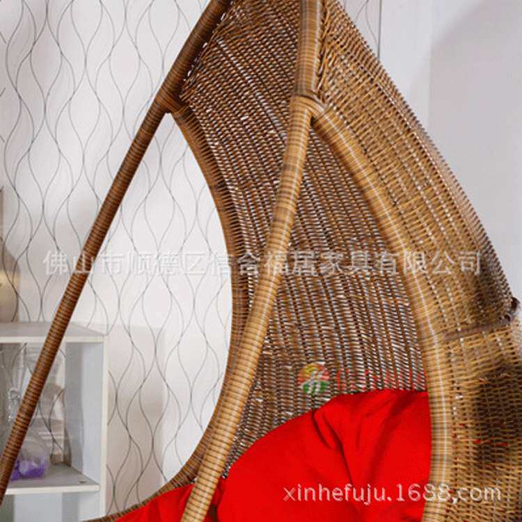 鸟巢休闲吊篮摇椅 厂家 出售户外休闲舒适秋千编藤吊篮摇椅