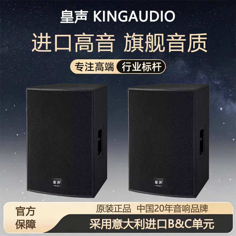 KingAudio/皇声 C12音箱(进口单元) 高端豪华专业KTV舞台酒吧12寸