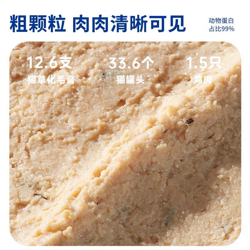 喵铮铮天价鸡肉猫草主食猫条排毛化毛营养湿粮零食罐头猫粮高蛋白图片