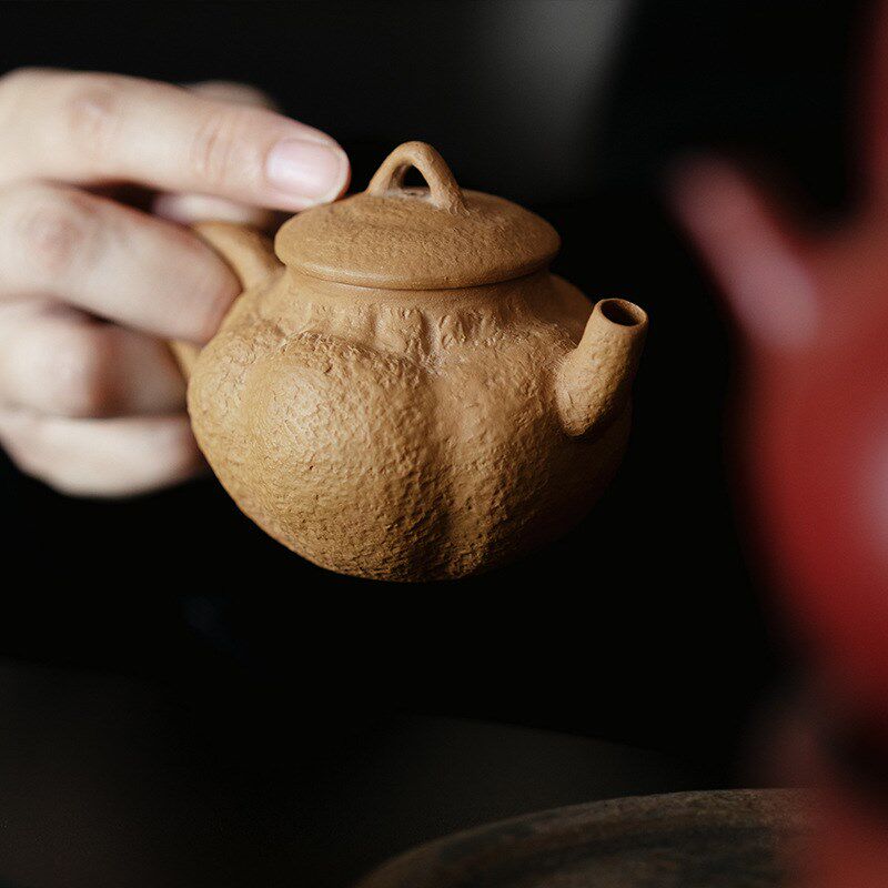 庭野堂无物无欲套装紫砂茶壶功夫茶具整套白瓷茶杯粗陶茶具伴手礼