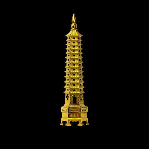 文昌塔纯铜13层文昌塔十三层办公室学生书桌书房文昌位文昌塔摆件