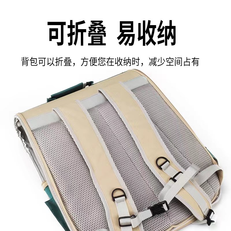 狗狗背包宠物外出可携式狗包双肩大号猫包大容量两只猫比熊泰迪柯