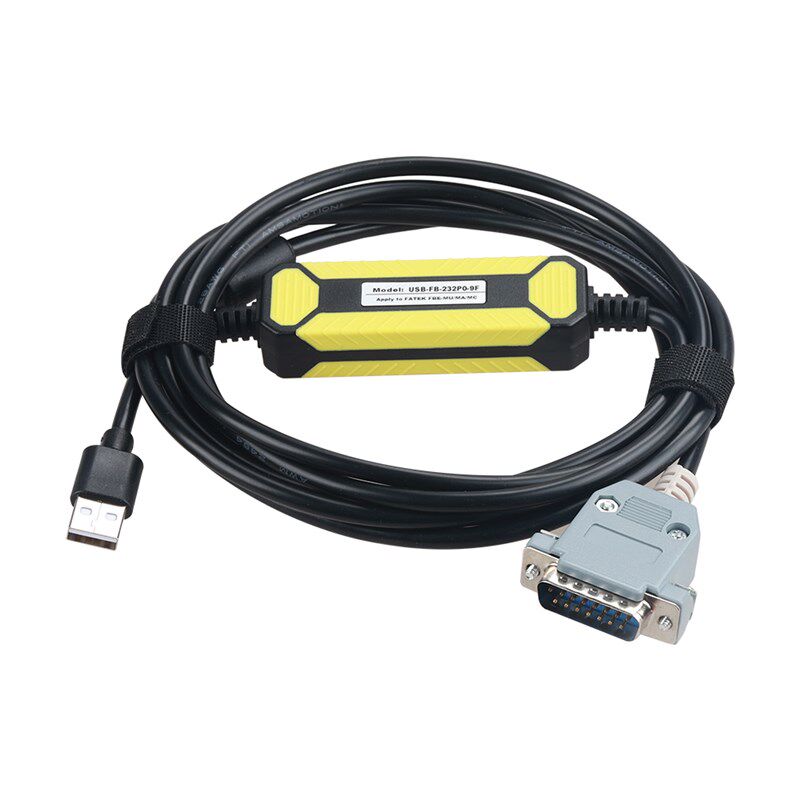 适用永宏FBE编程电缆USB-FB-232P0-9F/15针公到USB接口数据下载线