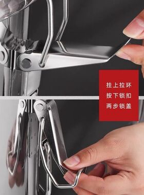 特厚316不锈钢密封防虫防潮家用米桶米缸油桶汤桶面粉水桶密封桶