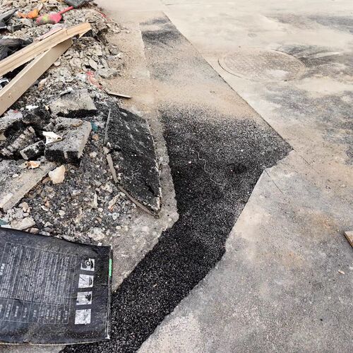 沥青路面修补料改性沥青冷柏油道路坑洼填补洞道路快速修
