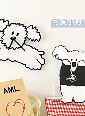 时钟挂墙免打孔可爱少女心卧室挂钟客厅书桌床头摆件桌面静音钟表