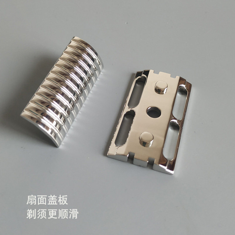 帝诗哎莎D8男士剃须刀全316不锈钢老式安全剃须刀双刃刮胡刀