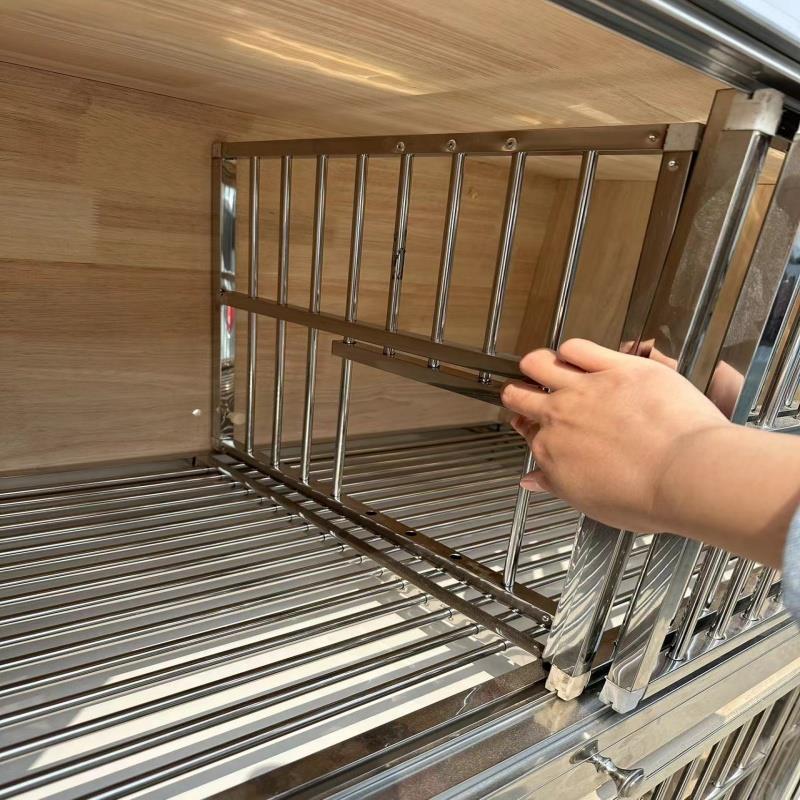 不锈钢实木地板鸽子笼 养殖笼配对鸽笼 康飞鸽具专用