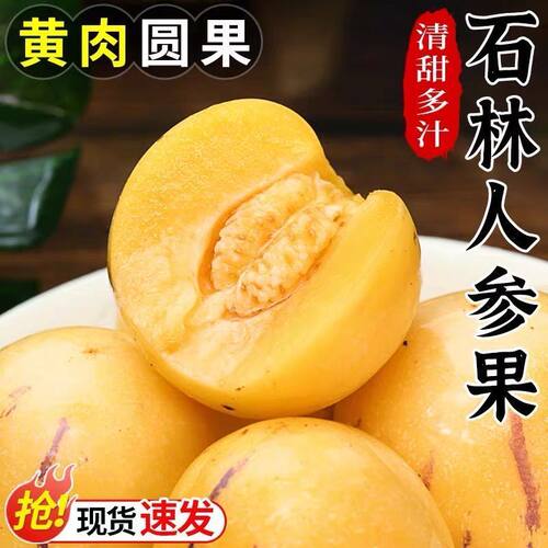 云南石林人参果新鲜应当季水果七彩整箱人参黄肉包邮