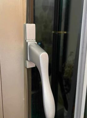 铝合金多点锁窗锁扣玻璃窗户拉手平开窗两点传动把手幕墙配