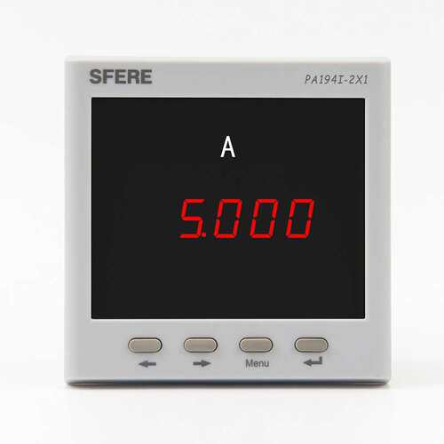 江苏斯菲尔sfere PA194I-2X1单相数显交流电流表