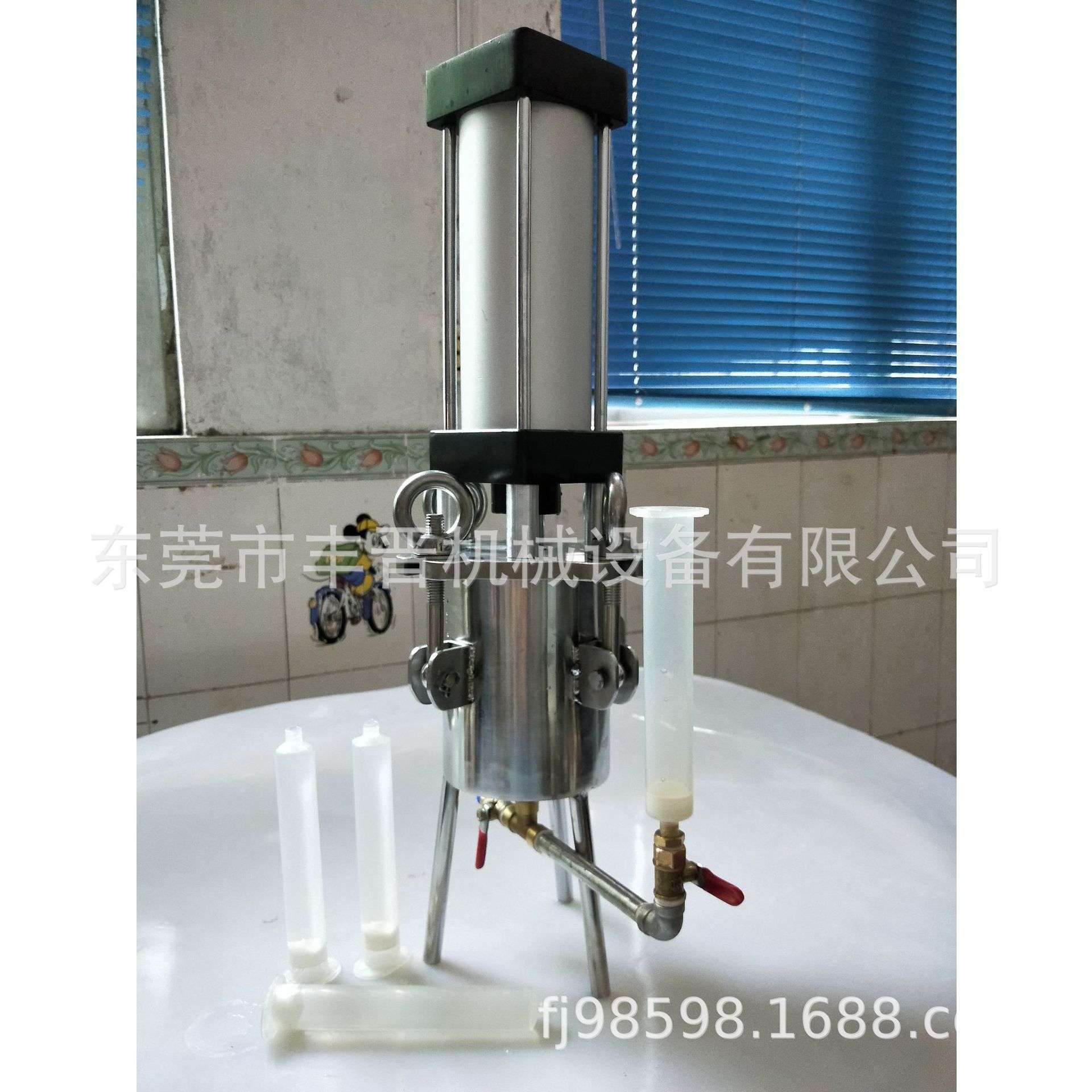 直销FJ-01L高粘度胶水手动灌装机单组份胶水分装机