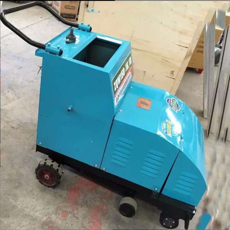 自行走式马路开槽设备 全自动公路切割刻纹机 沥青路面电动切路机