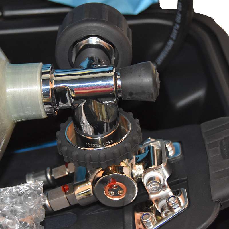 代尔塔106005 VESCBA01正压式密闭空气呼吸器碳纤维气瓶呼吸器