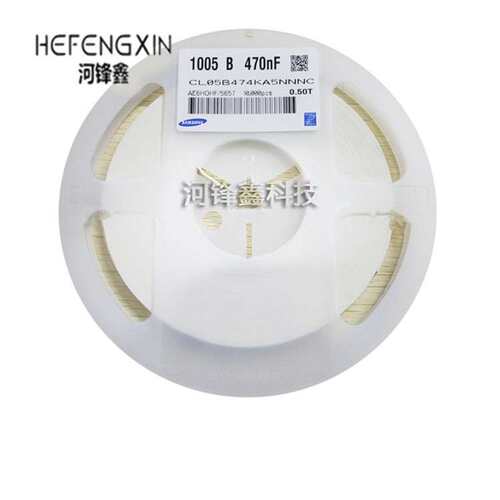 0402 贴片电容 470NF 0.47UF 474K X7R 10% 25V 陶瓷贴片电容