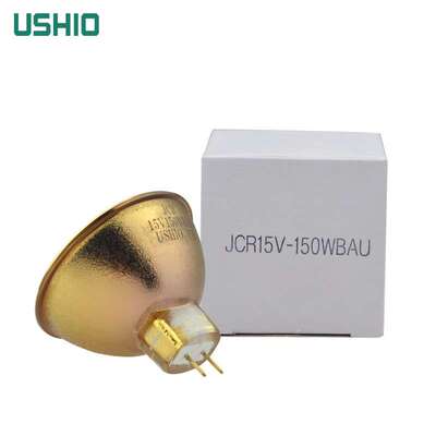 优秀USHIO镀膜机灯泡JCR15V150W金杯牛尾JCR 15V150W BAU镀金杯灯