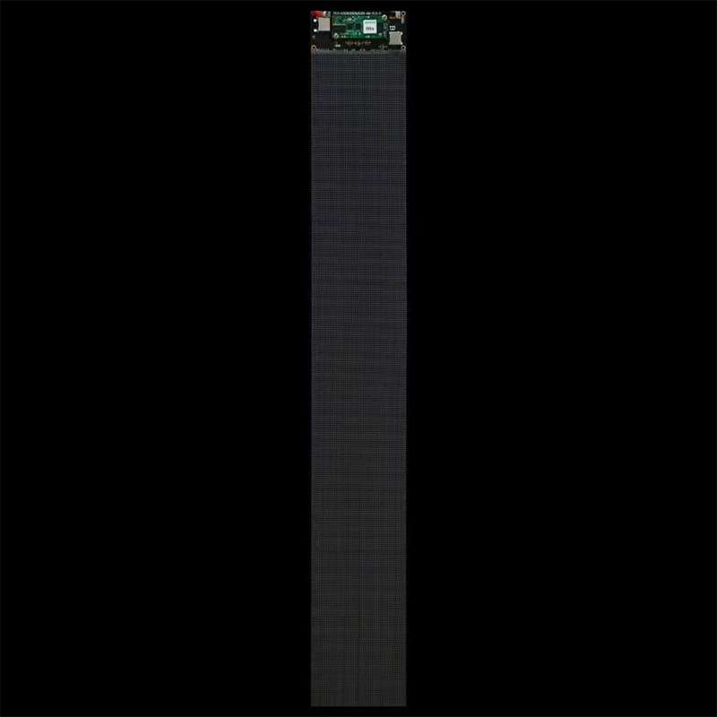LED全息隐形屏led透明屏现货全彩LED玻璃屏幕墙室全息隐形显示屏