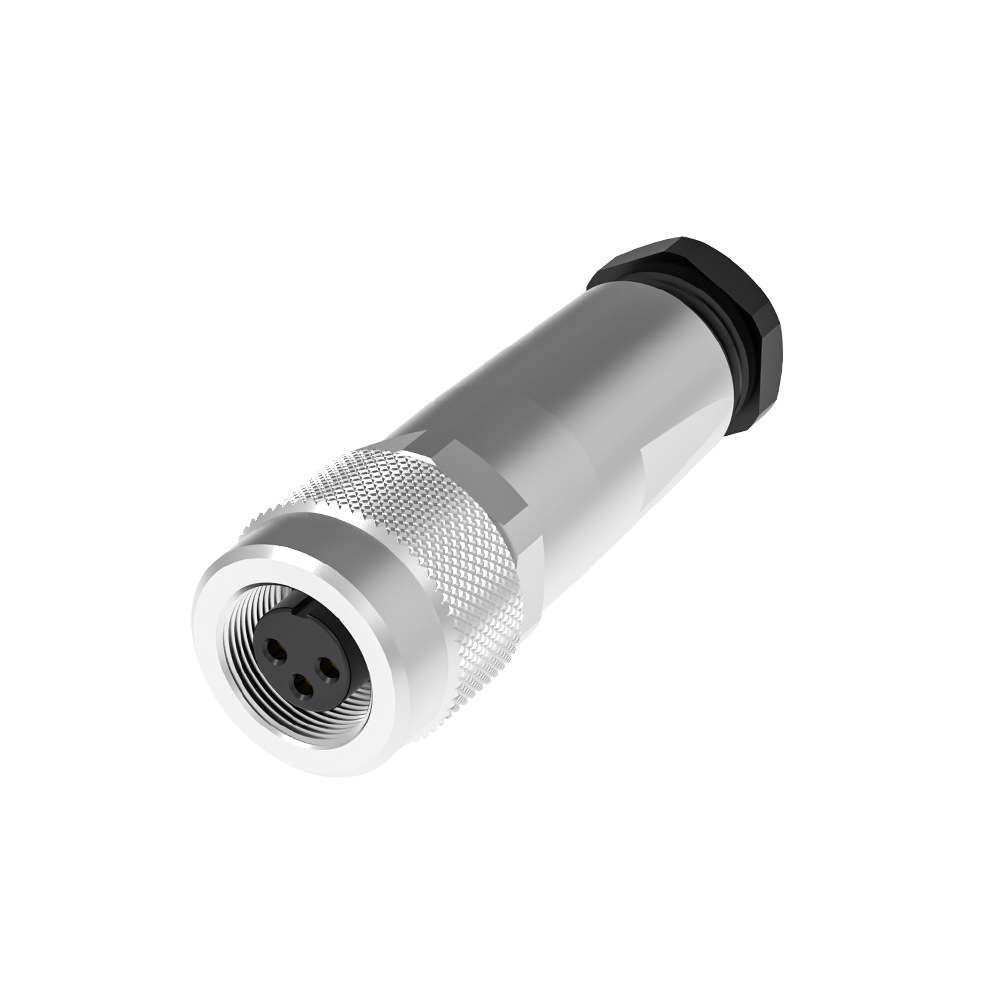M9全金属组装式现场安装航空插头防水连接器2p3针5孔8p芯数齐全