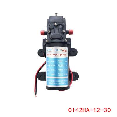 微型隔膜泵洗铁龙直流自吸增压泵小型抽水泵XTL电动水泵30W