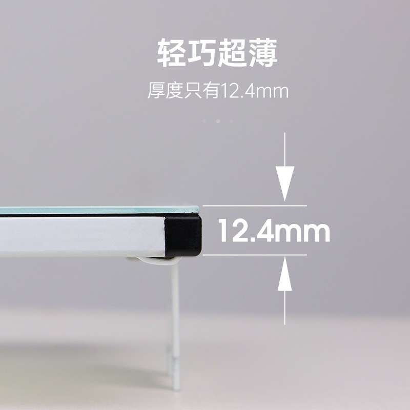 LED钢化玻璃超薄中岛台抽画灯箱节能高亮插画亚克力灯箱