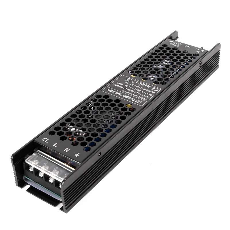 LED调光电源可控硅 0-10V调光驱动100W12V灯带灯条变压器
