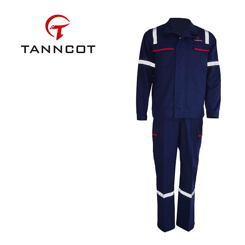 纤科特TANNCOT阻燃防静电服焊工服焊接服舒适耐磨工作服全棉阻燃