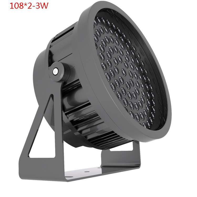 新款72W108W144W216W圆形投光灯户外亮化墙体洗墙柱子投射投光灯