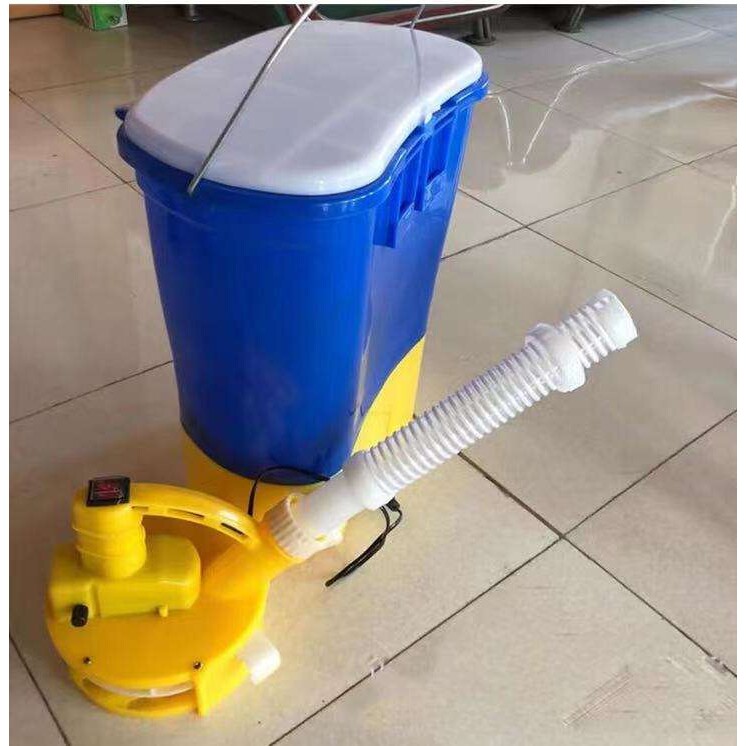 单兵融雪抛撒器全自动融雪剂抛洒机电动农用背负式撒肥器播种器