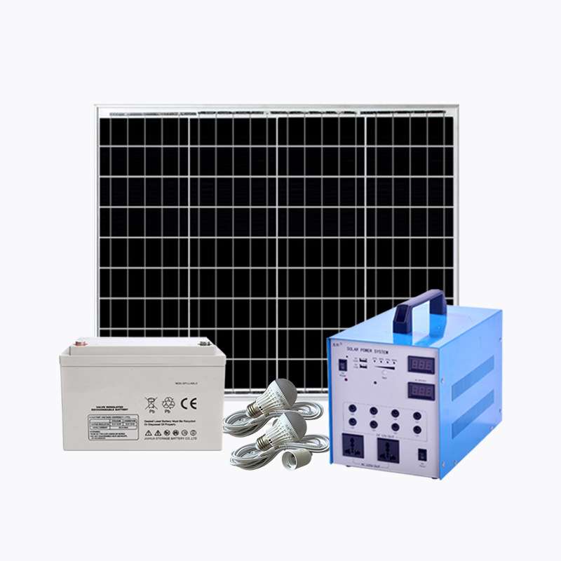 300W太阳能设备发电机正弦波220V家用照明供电系统